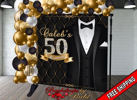 50th Birthday Party Ideas For Men, 50th Birthday Men, Mens Birthday ...