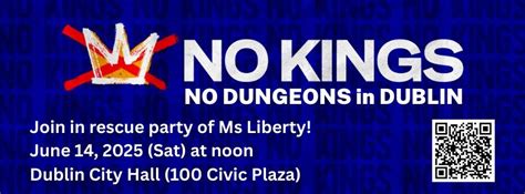 No Kings No Dungeons in Dublin: Peoples Parade, Dublin City Hall, 14 ...