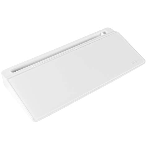 VIVO Glass 16 x 7 inch Dry Erase Board with Storage, Desktop Whiteboard ...