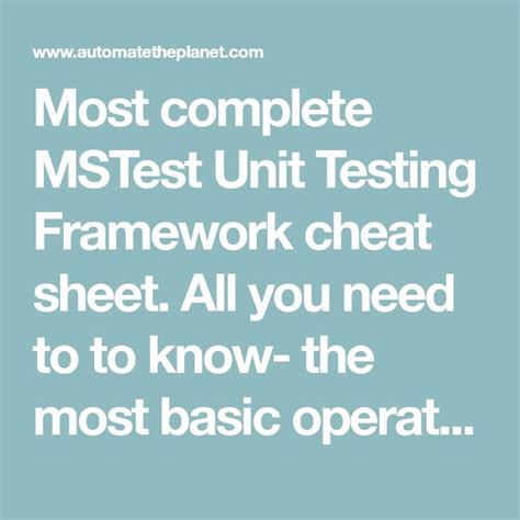 Image result for MSTest Unit Testing