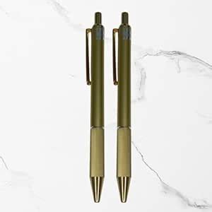 BallPenBazaar’s Set of 2 Metallic Glossy Full Gold Colour Body Ball ...