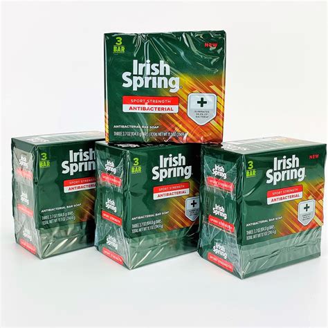 Buy Irish-Spring Irish Spring Antibacterial Bar Soap, Body and Hand ...