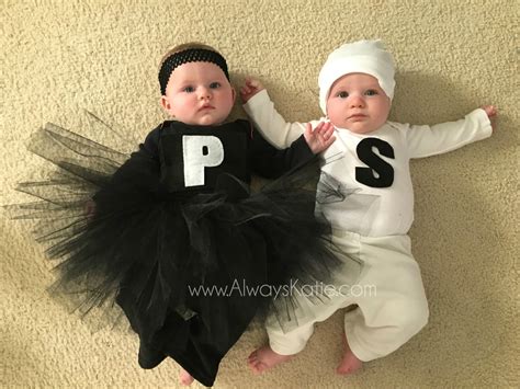 Always, Katie: Twin Halloween Costumes - Salt and Pepper Shakers