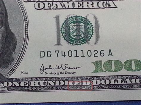 Us Real $100 Bills 2003 Federal Reserve Note 3 Unfolded Usa Paper Money