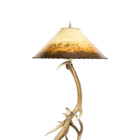 Elk Antler Floor Lamp For Sale at 1stDibs