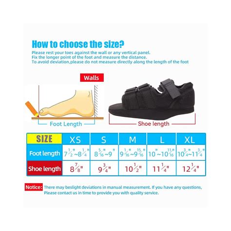 Buy GHORTHOUD Post-op Shoes Heel Wedge Healing Shoe Lightweight Heel ...