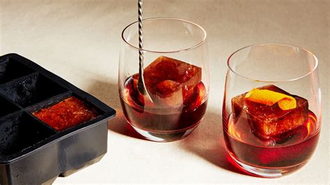 Put a Coffee Cube in Your Negroni | Epicurious