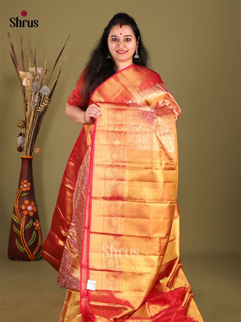 Buy Red Kanchipuram Saree | South indian silk saree