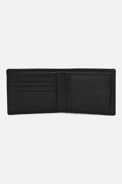 Buy Men Black Solid Genuine Leather Wallet Online - 806028 | Allen Solly