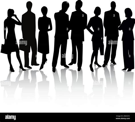 Business People Silhouette Vector 的图像结果