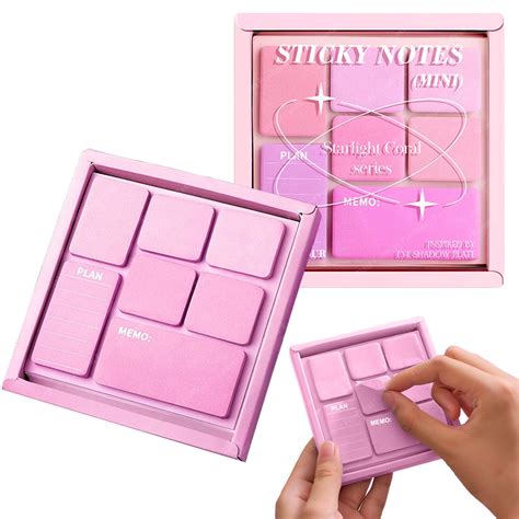 FunBlast Sticky Notes - 210 Sheets Self-Adhesive Memo Pad, Bookmark ...