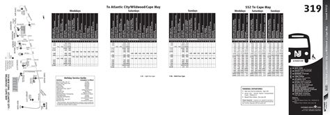 319 Bus Schedule