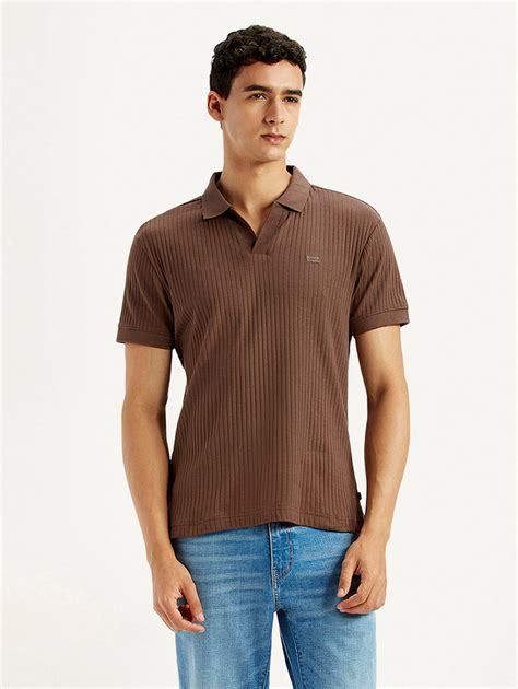 Men's Textured Slim Fit Polo T-shirt – Levis India Store