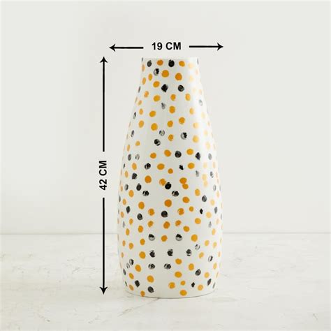 Buy Eternity Polka Decal Vase from Home Centre at just INR 2399.0