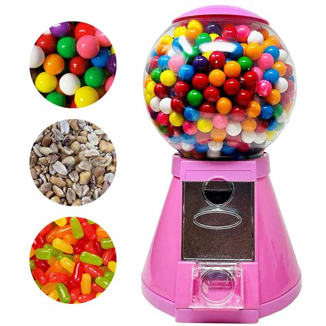 Buy Pink Classic Metal Gumball Machine by American Gumball Company, 11 ...