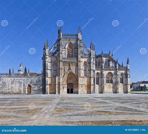 Batalha Monastery stock image. Image of blue, catholic - 39138887