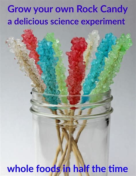 Science Experiments at Home Rock Candy 的图像结果