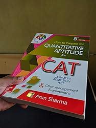 CAT Quantitative Aptitude 8/E (2020-21) : Arun Sharma: Amazon.in: Books