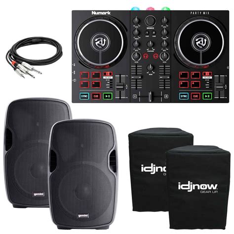 Buy Numark Party Mix II Built-In Light Show DJ Controller with Gemini ...