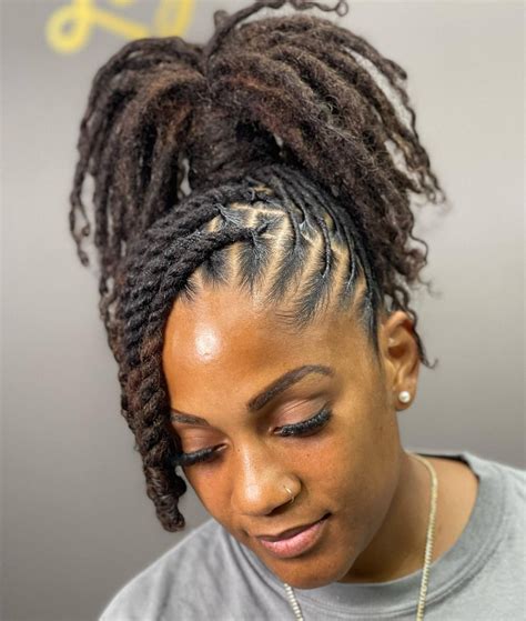 20 Great Ponytail with Bangs Hairstyle Inspiration Ideas | Natural hair ...