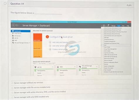 Server Manager Dashboard 2016 的图像结果
