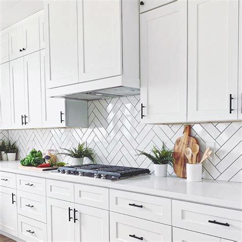 Revitalizing Your Kitchen With A White Ceramic Subway Tile Backsplash ...