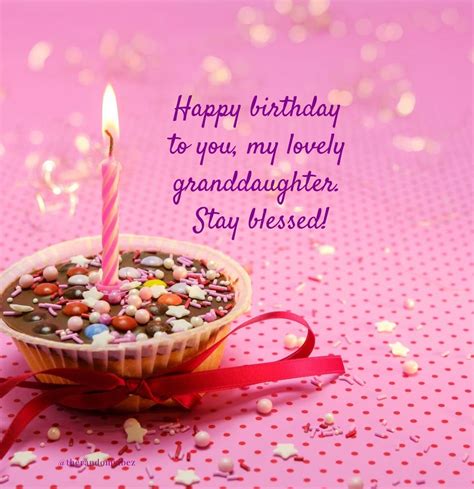 80 Happy Birthday Granddaughter Wishes, Images & Quotes