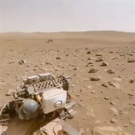 360° footage of Mars from Perseverance rover has everyone pointing out ...