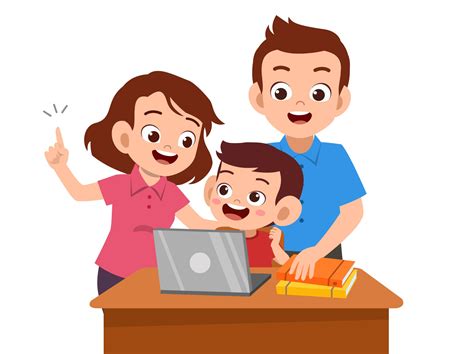 parent help teach kid illustration | How to Learn