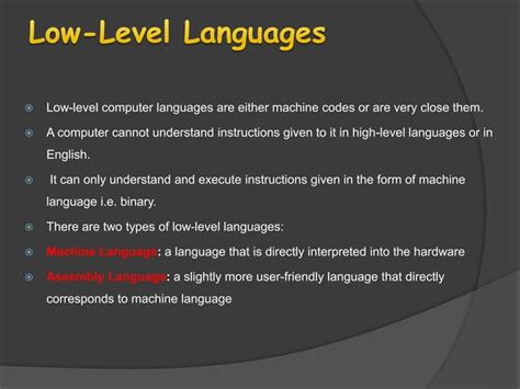 Low Level Language Examples 的图像结果