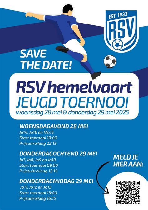 RSV JEUGD HEMELVAART TOERNOOI 2025, Sportpark De Molenberg (RSV ...