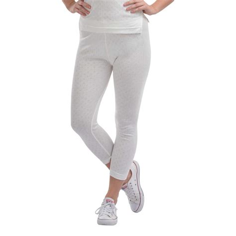 Buy Lovable Women Girls Stretchable Ankle Length Thermal Track in White ...