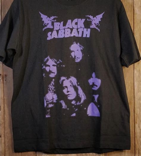 Black Sabbath Vintage Shirt Art T Shirt Heavy Metal, Funny Shirt ...