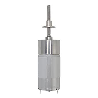 Gear Motor, 12V Low Noise CW CCW Aluminum Alloy DC Gear Motor with ...