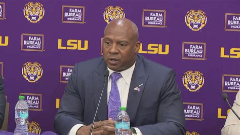 LSU names Verge Ausberry interim AD | wwltv.com
