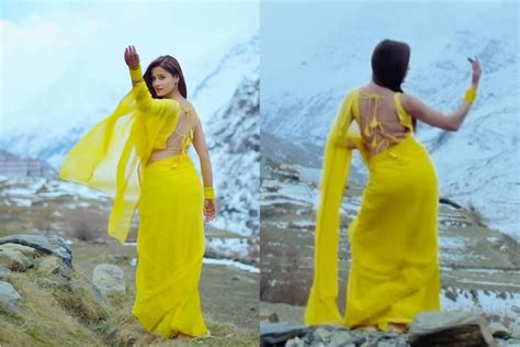 Viral Dance Video: Woman in Yellow Saree Recreates Suraj Hua Maddham ...