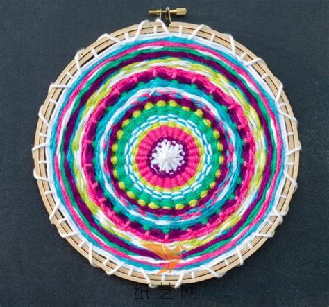 简单漂亮的编织装饰作品制作教程 - 纸艺网