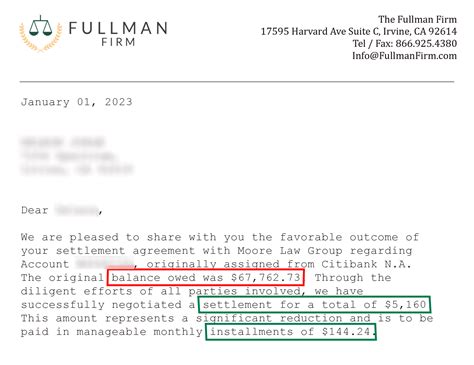 California Debt Settlement Attorney - The Fullman Firm