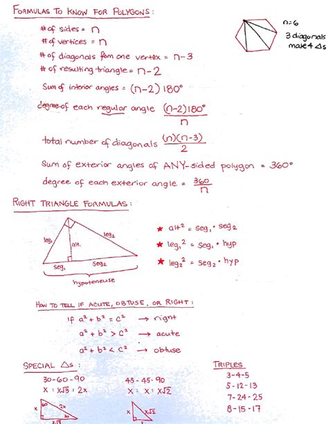 Image result for All Formulas for Geometry Class 8 Polygon