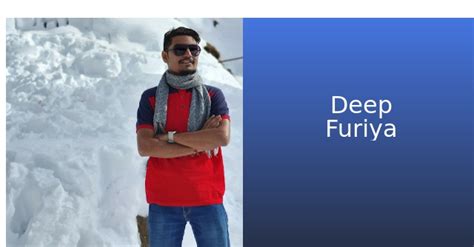 Welcome to Deep Furiya's Portfolio on WalkInto