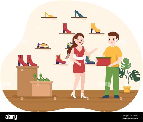 Shoe Store with New Collection Men or Women Various Models or Colors of ...