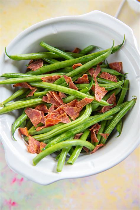 Slow Cooker Green Beans - Slow Cooker Gourmet