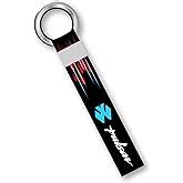 SIGNOOGLE 1 Pcs Bajaj Pulsar Racing Rider Theme Lanyard keychain Holder ...