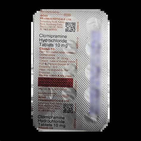 Buy Clonil 10mg Tablet 15s Online at Best Price | Medkart