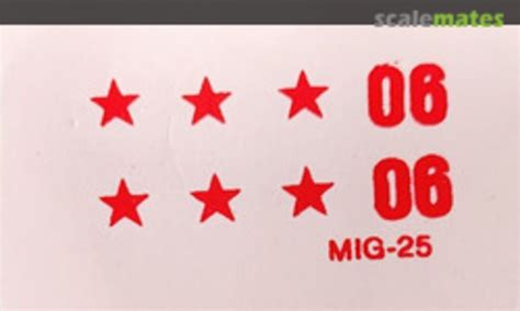 Contents for Mig-25, Revell AP4007 (1988) - In-box reviews