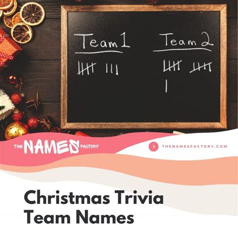225 Best Christmas Team Names for Fun and Celebration