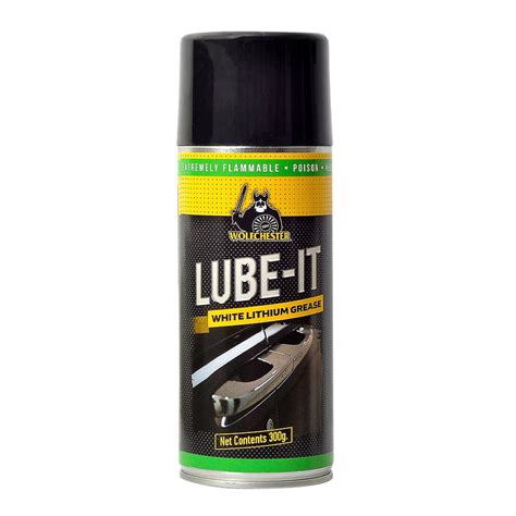 Lube-It White Lithium Grease Aerosol - Wolfchester Australia