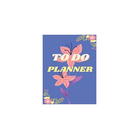 Simplified flowery To Do List Notebook - Beautiful | Ubuy India