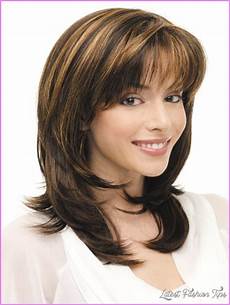 Layered Medium Hairstyles With Bangs by Medium Length Haircuts No Bangs Layers Latestfashiontips Layered Medium Hairstyles With Bangs