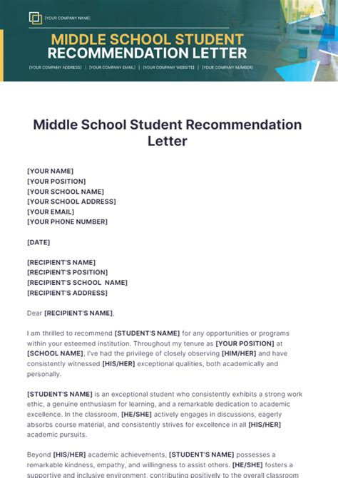 Free Physical Therapy School Recommendation Letter Template to Edit Online